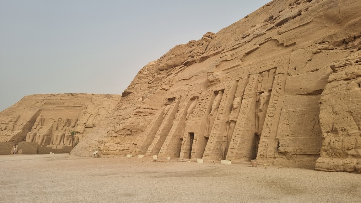 Templos em Abu Simbel.